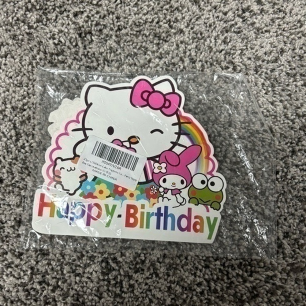 NEW hello Kitty Cake Toppers